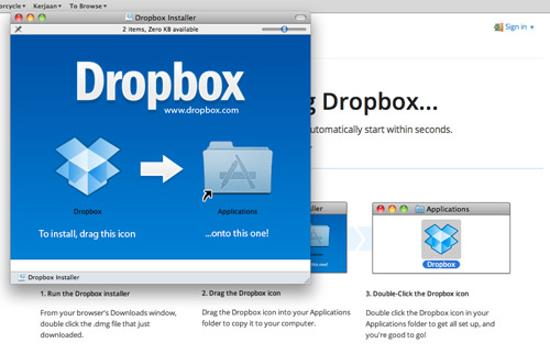 install dropbox mac